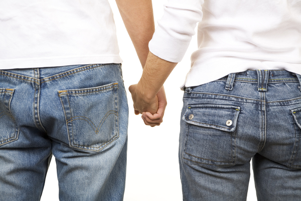 couple holding hands