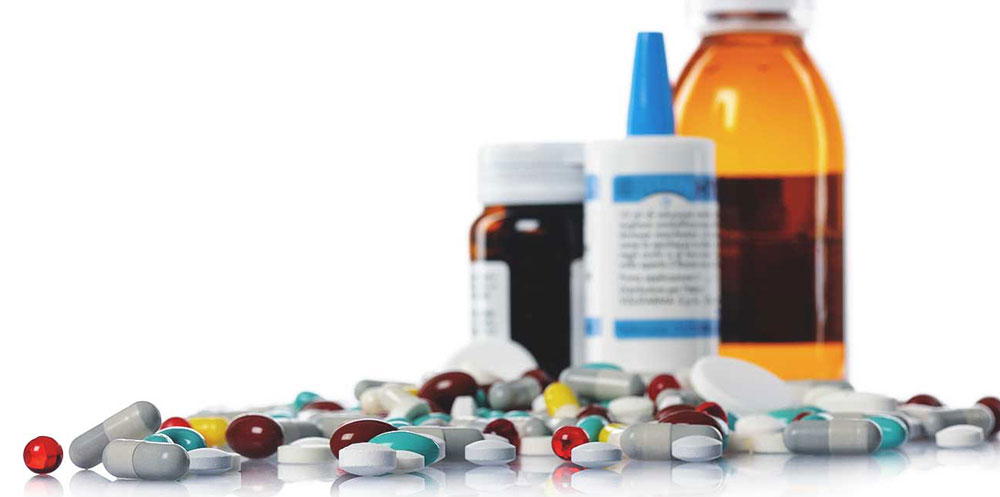 codeine and various other drugs