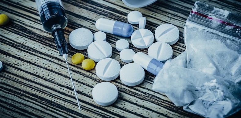 Drugs and needle