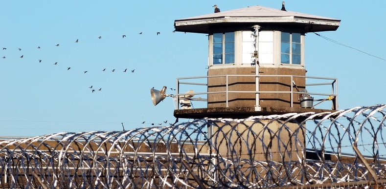 A police tower