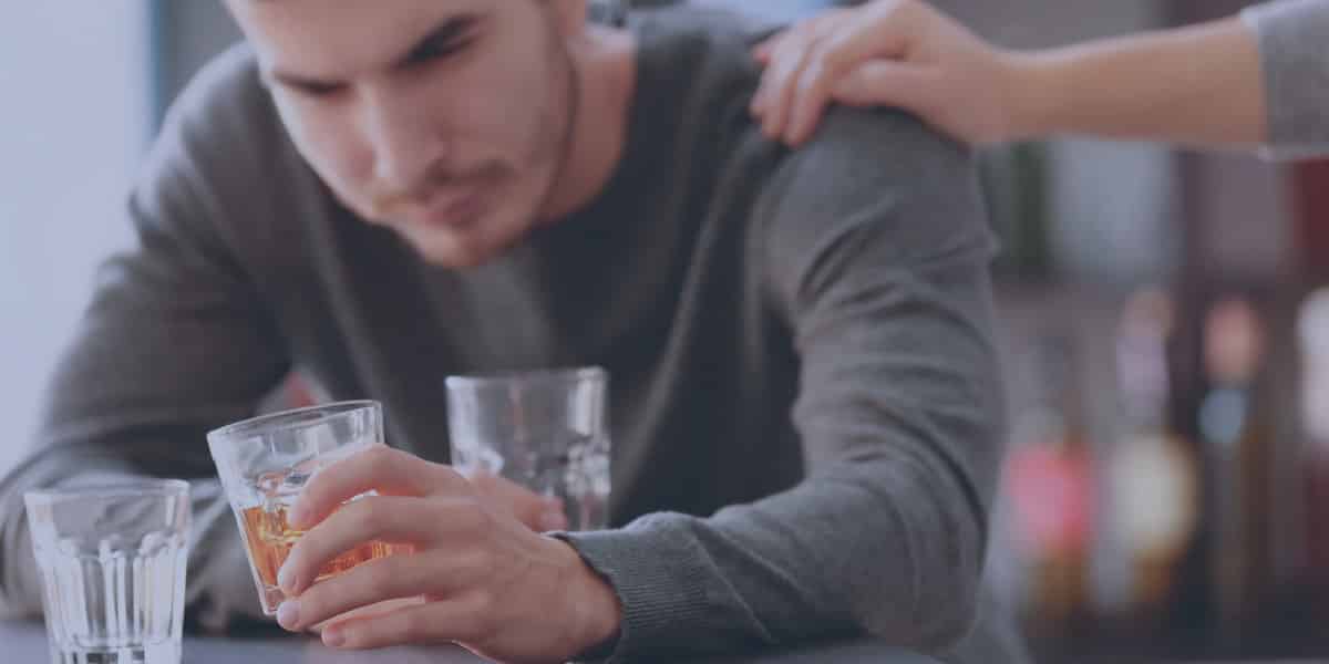 Man drinking more than usual due to developing an alcohol tolerance